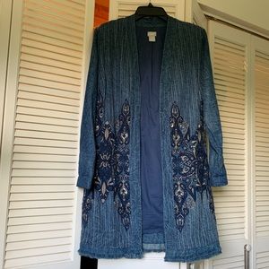 Extremely unique Denim coat